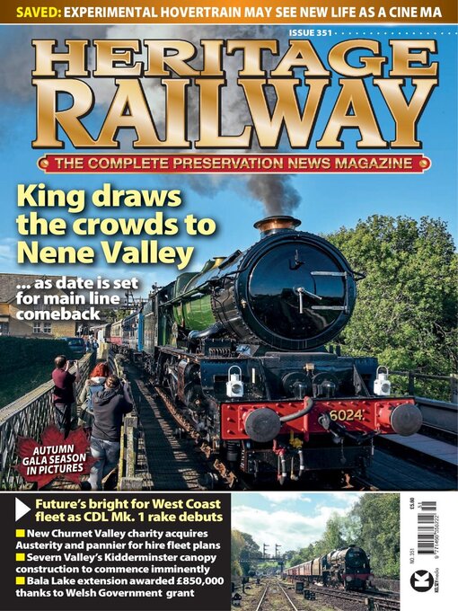 Cover image for Heritage Railway